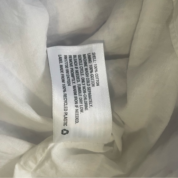 Loveshackfancy x Target Amelia Ruffle Floral Cotton White Dress Medium EUC - Picture 9 of 10